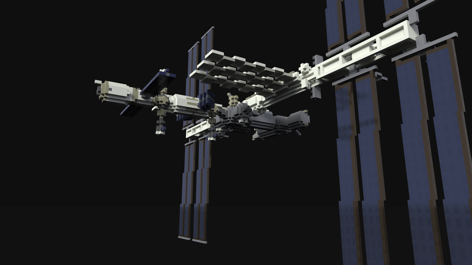 ISS Voxel Art